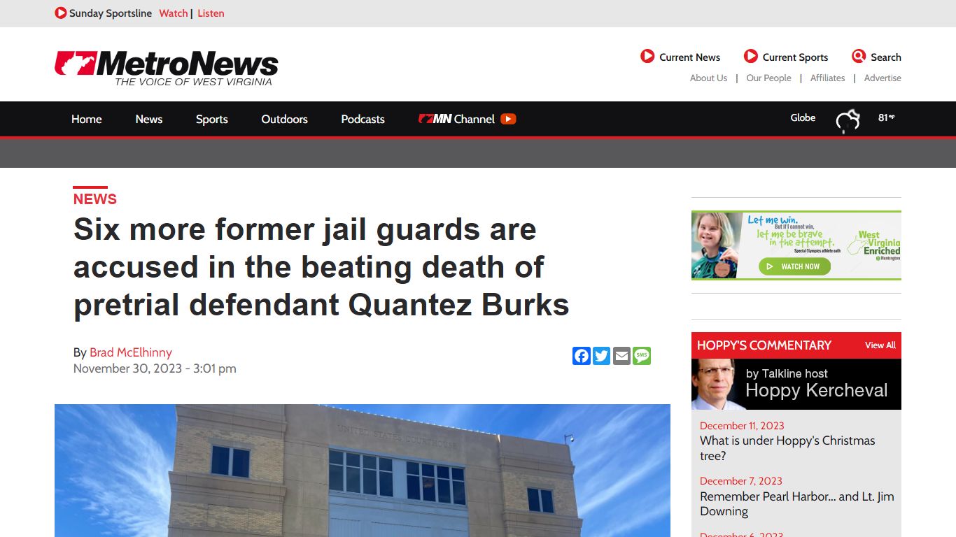 Six more former jail guards are accused in the beating death of ...
